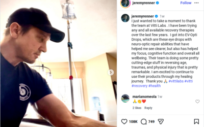 We Offer Vitti Labs Products at Honeybee – Did You See That Actor Jeremy Renner Thanked Them For Their Part In His Recovery…